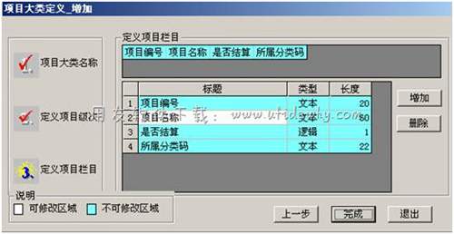 定義項目級次編碼規(guī)則