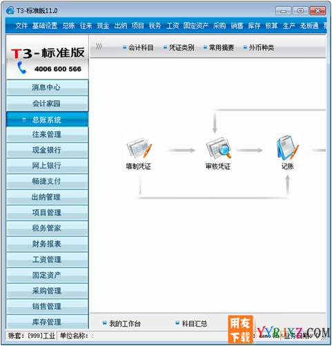 用友通T3網(wǎng)絡版財務軟件免費試用版下載地址 用友T3 第2張