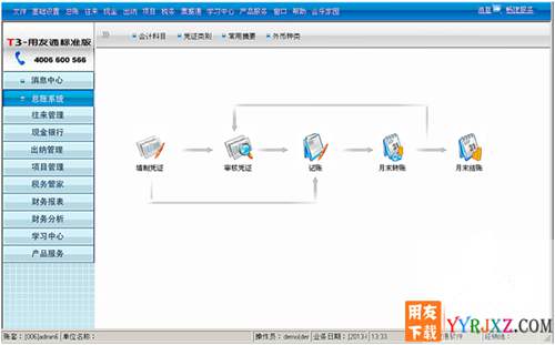 用友通T3標(biāo)準(zhǔn)版10.6plus1財(cái)務(wù)軟件免費(fèi)試用版下載地址 用友T3 第1張