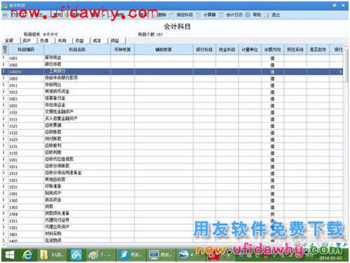 用友U8+V11.1操作及使用手冊：[3]增加科目