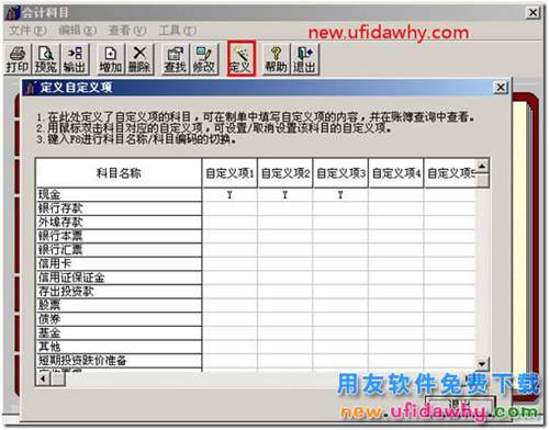 用友T3軟件填制憑證可不可以錄入自定義項(xiàng)？ 用友T3 第3張