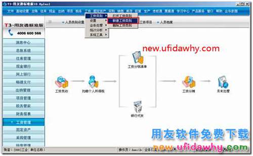 用友T3軟件工資管理中為什么不能新建工資類別？ 用友T3 第2張