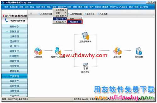 用友T3工資管理憑證沖銷如何操作？