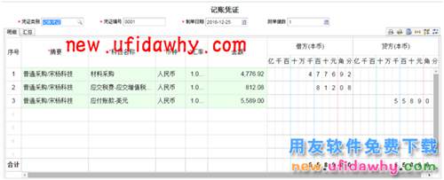 用友暢捷通T+軟件如何處理外幣采購(gòu)業(yè)務(wù)的圖文教程 T+產(chǎn)品 第26張
