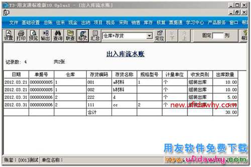 用友T3軟件中形成組裝單的子項(xiàng)產(chǎn)品查詢？ 用友T3 第6張